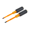 33532INS Screwdriver Set, 1000V Insulated Slotted and Phillips, 2-Piece Image 6