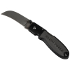 44004 Lightweight Lockback Knife 2-1/2-Inch Sheepfoot Blade, Black Handle Image 1