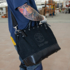 510218SPBLK Deluxe Tool Bag, Black Canvas, 13 Pockets, 18-Inch Image 4