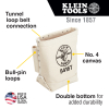 5416T Tool Bag, Bull-Pin and Bolt Bag, Tunnel Loop, Canvas, 5 x 10 x 9-Inch Image 1