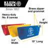 5539CPAK Zipper Bags, Assorted Canvas Tool Pouches, 3-Pack Image 1