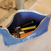 5539BLU Zipper Bag, Canvas Consumables Tool Pouch, Blue Image 3