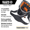 55419SP14 Tool Bag, Tradesman Pro™ Shoulder Pouch, 14 Pockets, 10-Inch Image 1