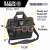 55431 Tool Bag, Tradesman Pro™ Lighted Tool Bag, 31 Pockets, 15-Inch Image 1