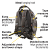 55485 Tradesman Pro™ Tool Master Tool Bag Backpack, 48 Pockets, 19.5-Inch Image 3