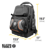 55485 Tradesman Pro™ Tool Master Tool Bag Backpack, 48 Pockets, 19.5-Inch Image 4