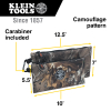55560 Zipper Bags, Camo Tool Pouches, 2-Pack Image 1