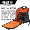 55655 Tradesman Pro™ Tool Station Tool Bag Backpack with Work Light Image 1