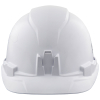 60100 Hard Hat, Non-Vented, Cap Style, White Image 7
