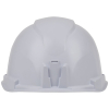 60107 Hard Hat, Non-Vented, Cap Style with Headlamp, White Image 5