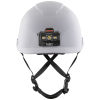 60146 Safety Helmet, Non-Vented-Class E, with Rechargeable Headlamp, White Image 7