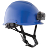 60148 Safety Helmet, Non-Vented-Class E, with Rechargeable Headlamp, Blue Image 5