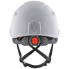 60150 Safety Helmet, Vented-Class C, with Rechargeable Headlamp, White Image 7