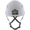 60150 Safety Helmet, Vented-Class C, with Rechargeable Headlamp, White Image 6