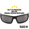 60164 Professional Safety Glasses, Full Frame, Gray Lens Image 2