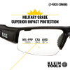 60173 PRO Safety Glasses-Semi-Frame, Combo Pack Image 1