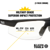 60174 Standard Safety Glasses-Semi Frame, Combo Pack Image 1
