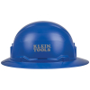 60249 Hard Hat, Non-Vented, Full Brim Style , Blue Image 7