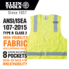60269 Safety Vest, High-Visibility Reflective Vest, M/L Image 1