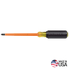 Insulated Screwdriver, #2 Phillips Tip, 4-Inch Shank