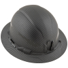 60345 Hard Hat, Premium KARBN™ Pattern, Non-Vented Full Brim, Class E Image 5