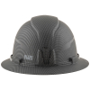 60346 Hard Hat, Premium KARBN™ Pattern, Non-Vented Full Brim, Class E, Lamp Image 4