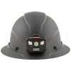 60346 Hard Hat, Premium KARBN™ Pattern, Non-Vented Full Brim, Class E, Lamp Image 3