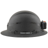 60346 Hard Hat, Premium KARBN™ Pattern, Non-Vented Full Brim, Class E, Lamp Image 8