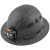 60347 Hard Hat, Premium KARBN™ Pattern, Vented Full Brim, Class C, Lamp Image