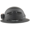 60347 Hard Hat, Premium KARBN™ Pattern, Vented Full Brim, Class C, Lamp Image 8