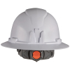 60406RL Hard Hat, Non-Vented, Full Brim with Rechargeable Headlamp, White Image 7