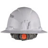 60407RL Hard Hat, Vented, Full Brim with Rechargeable Headlamp, White Image 6