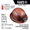 60447 Hard Hat, KONSTRUCT Series, Full-Brim, Class G, Rechargeable Headlamp Image 1