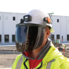 60473 Face Shield, Safety Helmet and Cap-Style Hard Hat, Gray Tint Image 5