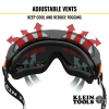 60480 Safety Goggles, Gray Lens Image 2