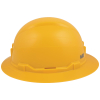 60489 Hard Hat, Non-Vented, Full Brim Style, Yellow Image 5