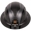 60514 Klein Carbon Fiber Full Brim Hard Hat with Headlamp, Spartan Image 2
