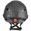 60517 Safety Helmet, Premium KARBN™ Pattern, Vented, Class C, Headlamp Image 6