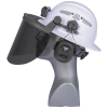 60529 Face Shield, Full Brim Hard Hat, Gray Tint Image 7