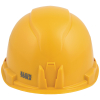 60535 Hard Hat, Non-Vented, Cap Style, Yellow Image 3