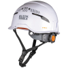 60565 Safety Helmet, Type-2, Vented Class C, White Image 8