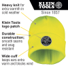 60568 Heavy Knit Hat, High-Visibility Yellow, Patch Logo Image 1