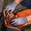 60588 Knit Dipped Gloves, Cut Level A4, Touchscreen, Medium, 2-Pair Image 4