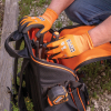 60580 Knit Dipped Gloves, Cut Level A1, Touchscreen, Medium, 2-Pair Image 4