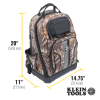 62800BPCAMO Tradesman Pro™ XL Tool Bag Backpack, 40 Pockets, Camo Image 3