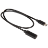 USB-C Male to Female Cable, 1.5-Foot