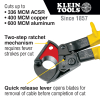 63607 Ratcheting ACSR Cable Cutter Image 1