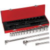 65512 1/2-Inch Drive Socket Wrench Set, 16-Piece Image