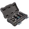 66050E 2-in-1 Metric Impact Socket Set, 12-Point, 5-Piece Image