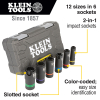 66090 2-In-1 Slotted Impact Socket Set, 12-Point, 6-Piece Image 1